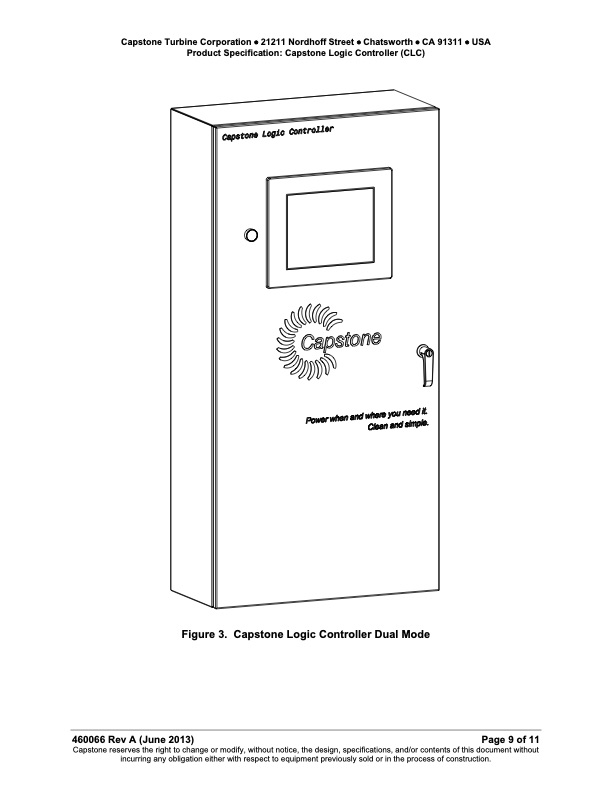 product-specification-capstone-logic-controller-clc-009