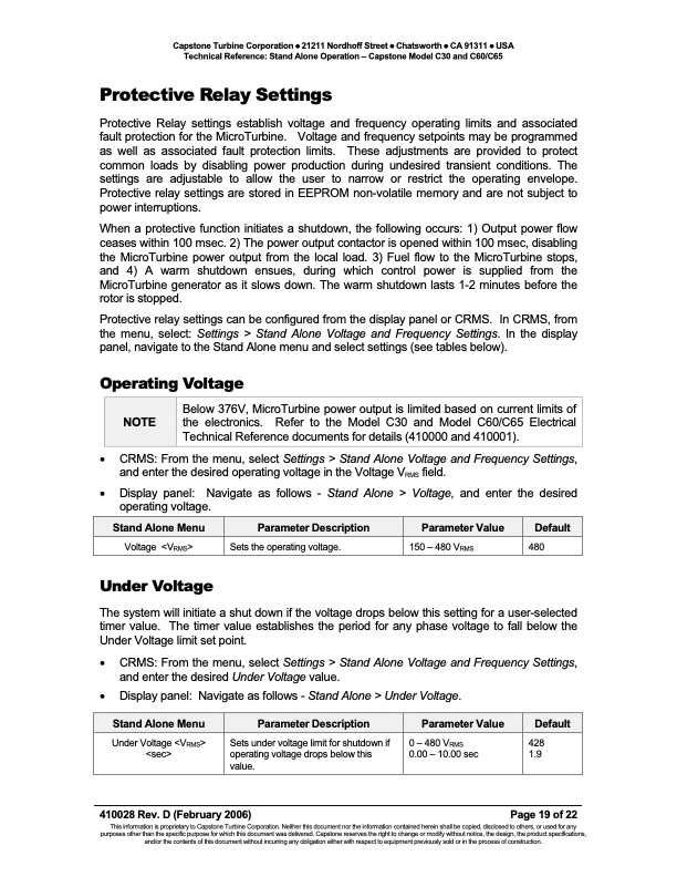 technical-reference-stand-alone-operation-–-capstone-model-c-019
