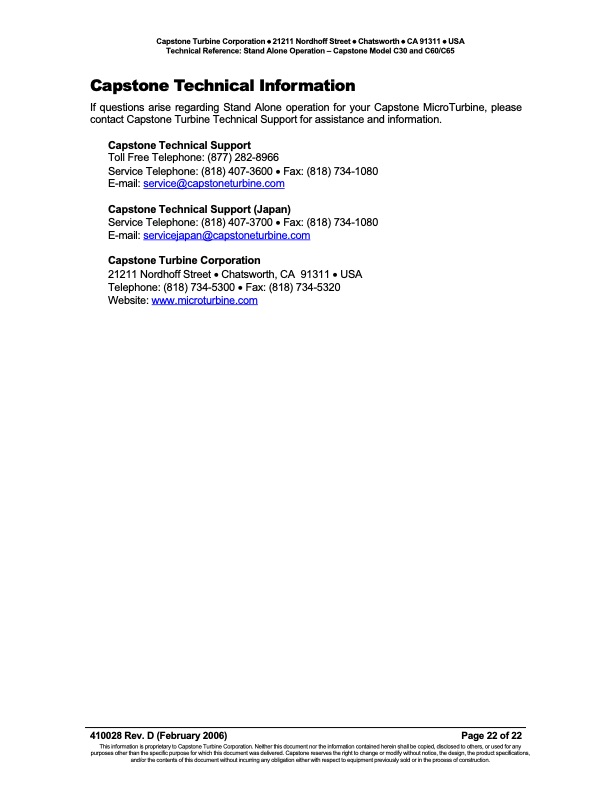 technical-reference-stand-alone-operation-–-capstone-model-c-022