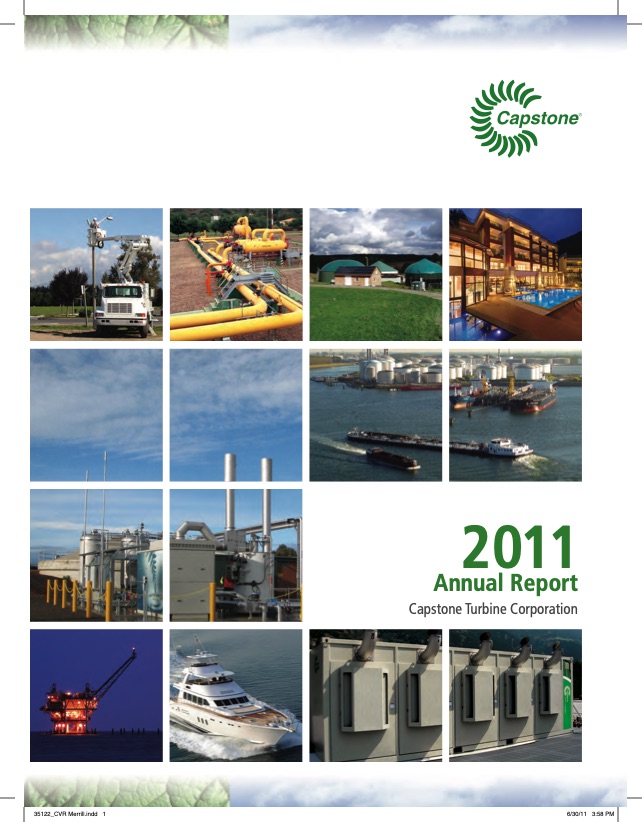 2011-annual-report-capstone-turbine-corporation-001