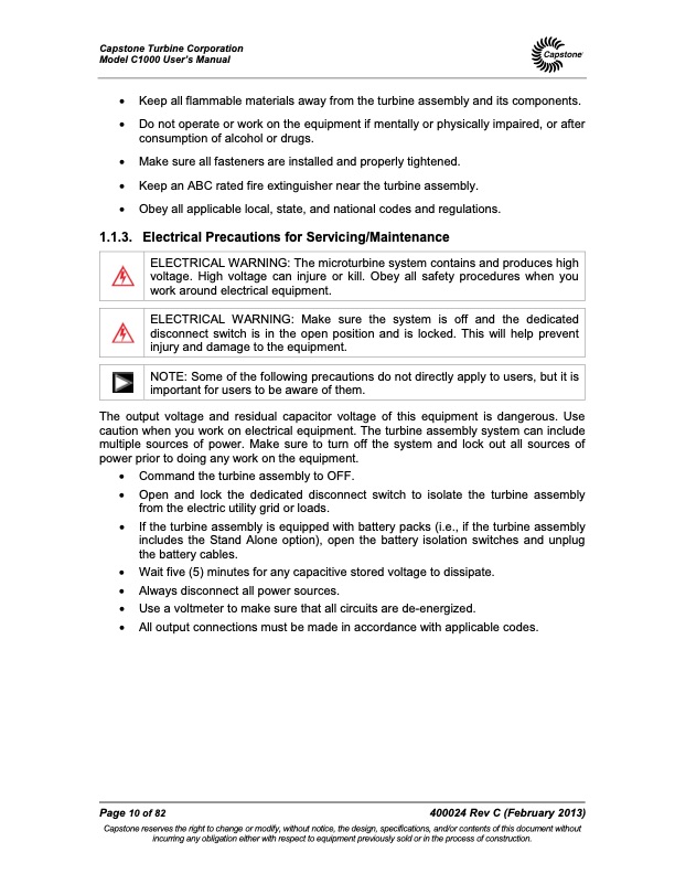 capstone-turbine-assembly-c1000-series-users-manual-010