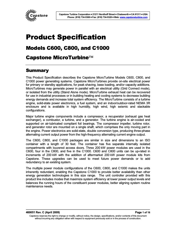product-specification-models-c600-c800-and-c1000-capstone-mi-001