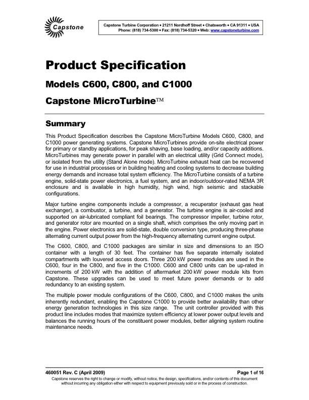  Supercritical Fluid Extraction C1000_Spec.pdf Page 001 