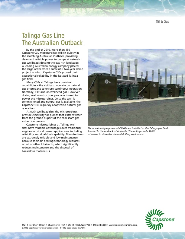  Supercritical Fluid Extraction CS_CAP344_Talinga_Australia.pdf Page 001 
