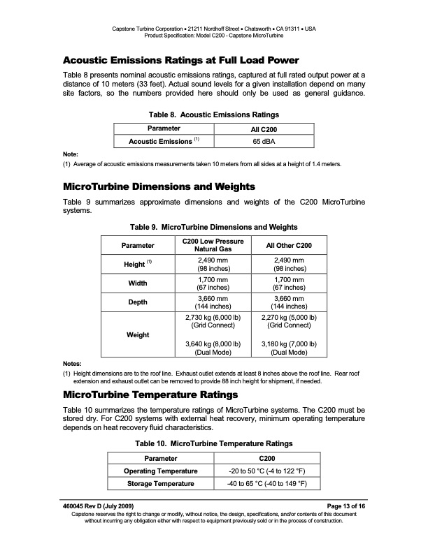 product-specification-model-c200-–-capstone-microturbine-013