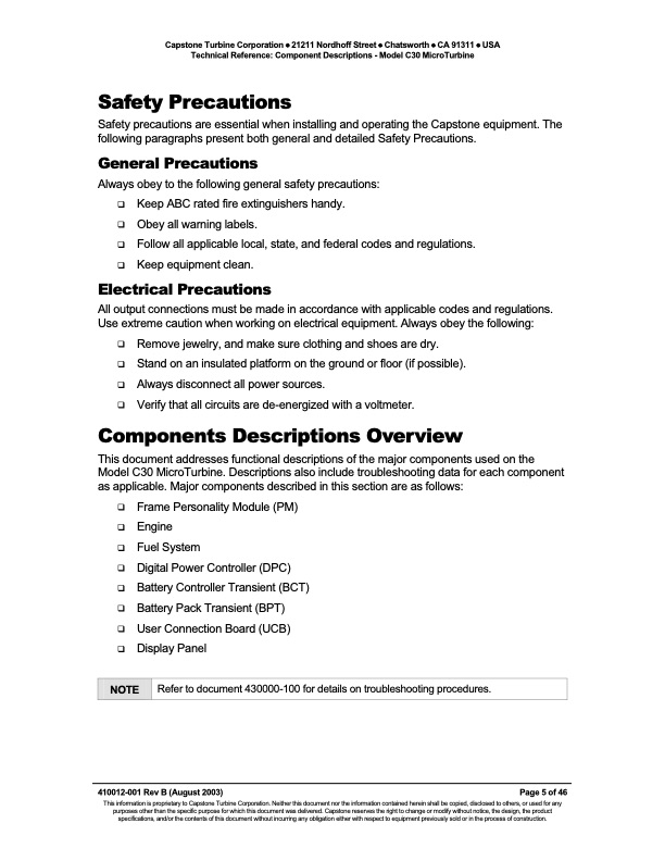 technical-reference-component-descriptions-capstone-model-c3-005