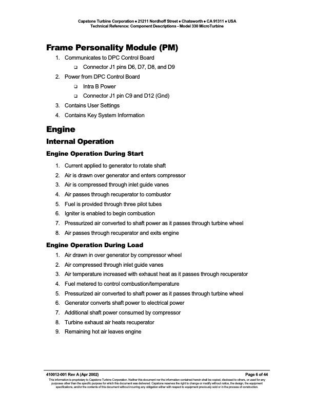 technical-reference-component-descriptions-capstone-model-33-006