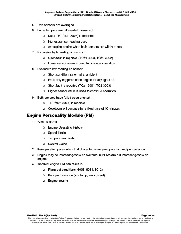 technical-reference-component-descriptions-capstone-model-33-009