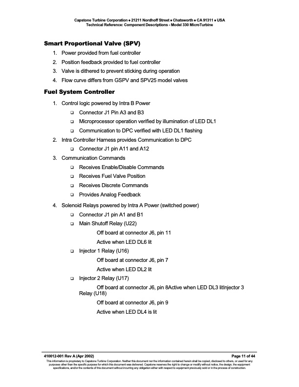 technical-reference-component-descriptions-capstone-model-33-011