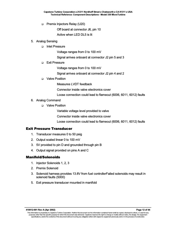 technical-reference-component-descriptions-capstone-model-33-012