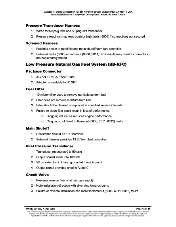 technical-reference-component-descriptions-capstone-model-33-013