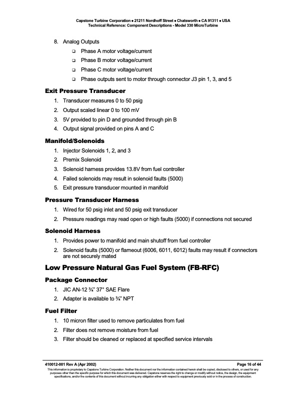 technical-reference-component-descriptions-capstone-model-33-016