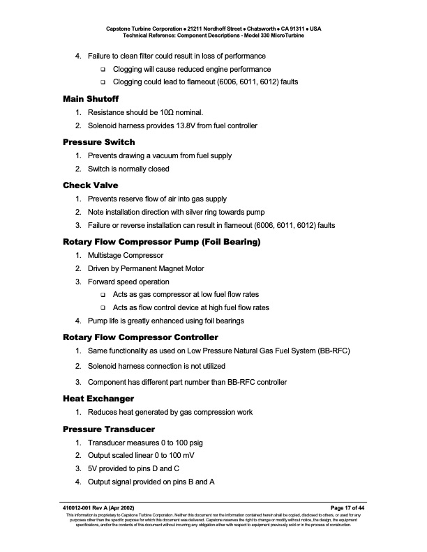 technical-reference-component-descriptions-capstone-model-33-017