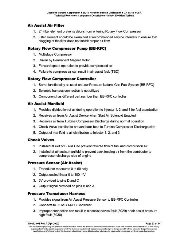 technical-reference-component-descriptions-capstone-model-33-023