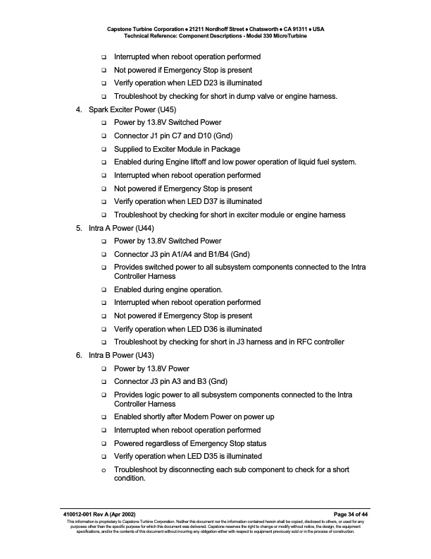technical-reference-component-descriptions-capstone-model-33-034