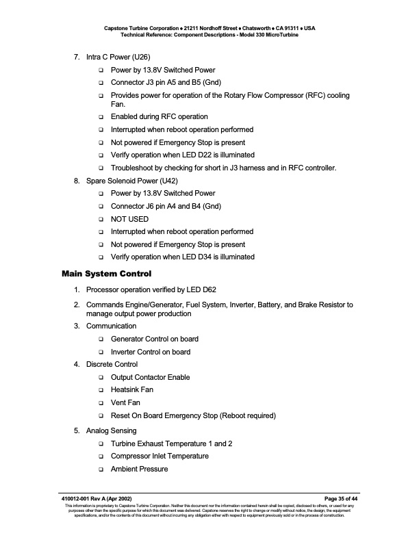 technical-reference-component-descriptions-capstone-model-33-035