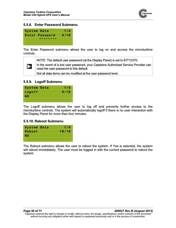 capstone-microturbine-model-c65-hybrid-ups-users-manual-050