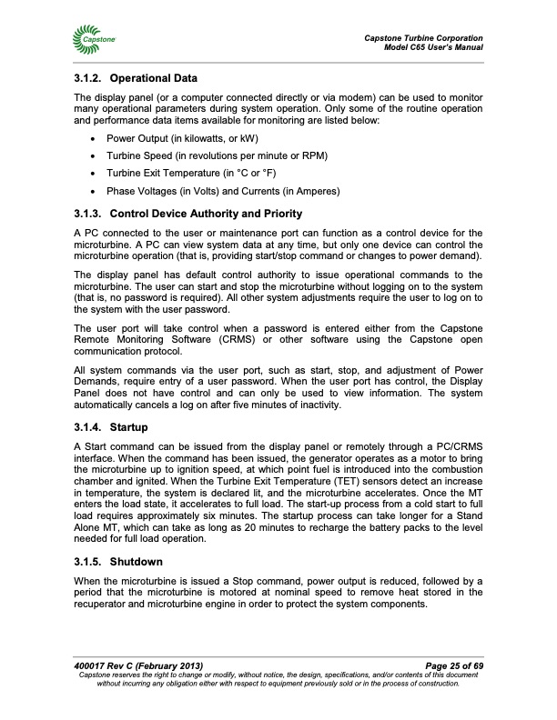 capstone-microturbine-model-c65-users-manual-025
