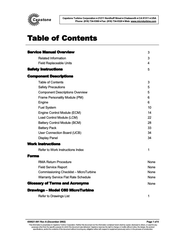 capstone-table-contents-service-manual-overview-001