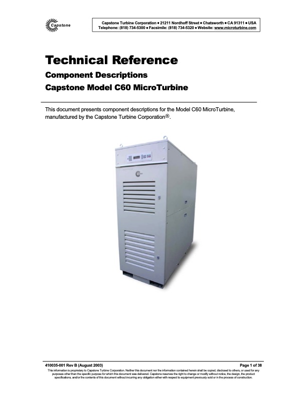 technical-reference-component-descriptions-capstone-model-c6-001