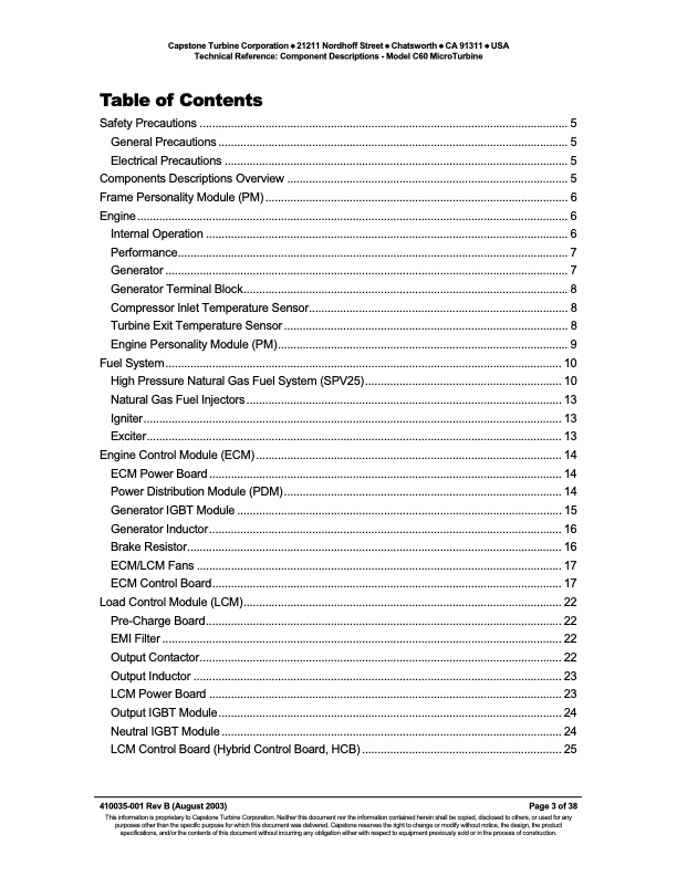 technical-reference-component-descriptions-capstone-model-c6-003