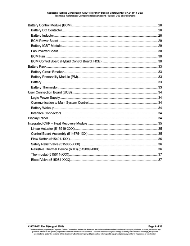 technical-reference-component-descriptions-capstone-model-c6-004
