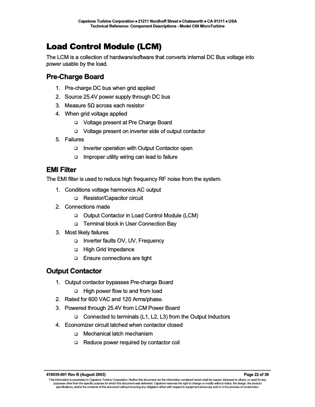 technical-reference-component-descriptions-capstone-model-c6-022