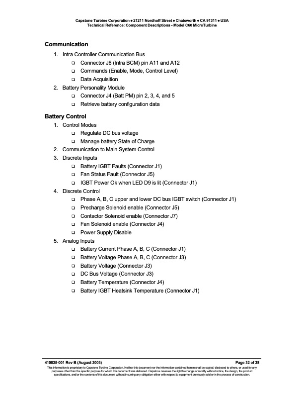 technical-reference-component-descriptions-capstone-model-c6-032