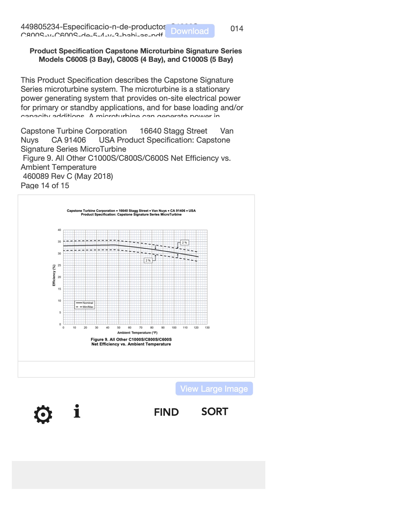 capstone-turbine-parts-listing-product-specification-capston-001</TD> <TD valign=