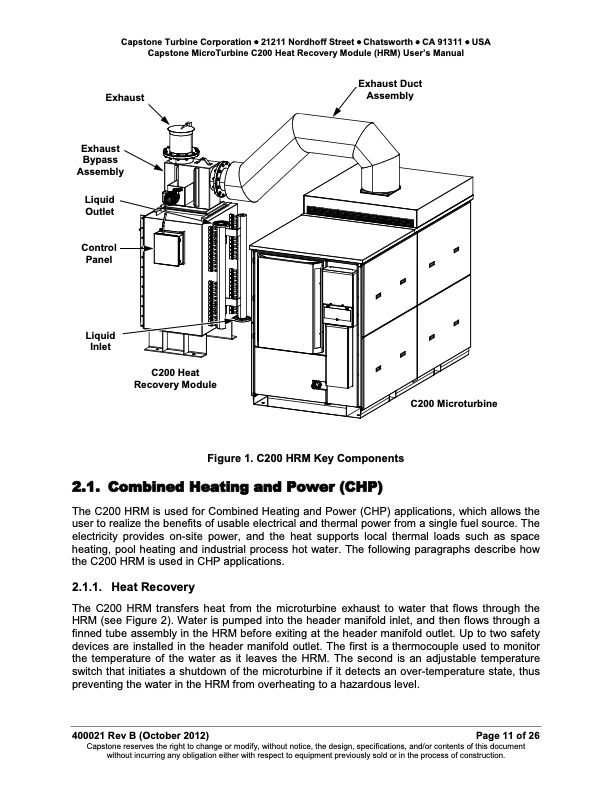 capstone-microturbine-c200-heat-recovery-module-hrm-users-ma-011