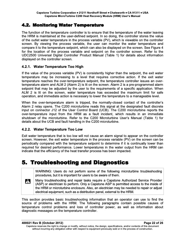 capstone-microturbine-c200-heat-recovery-module-hrm-users-ma-022
