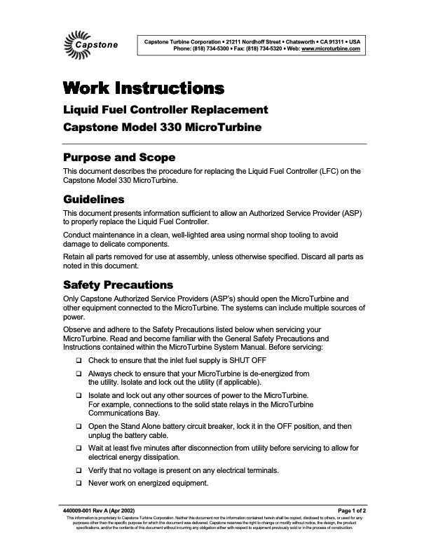 work-instructions-liquid-fuel-controller-replacement-capston-001