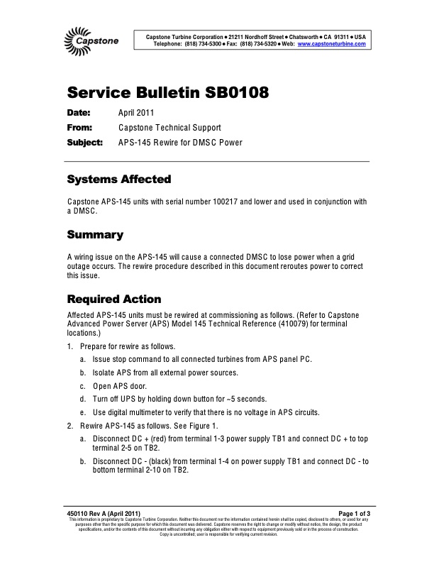 capstone-technical-support-aps-145-rewire-dmsc-power-001