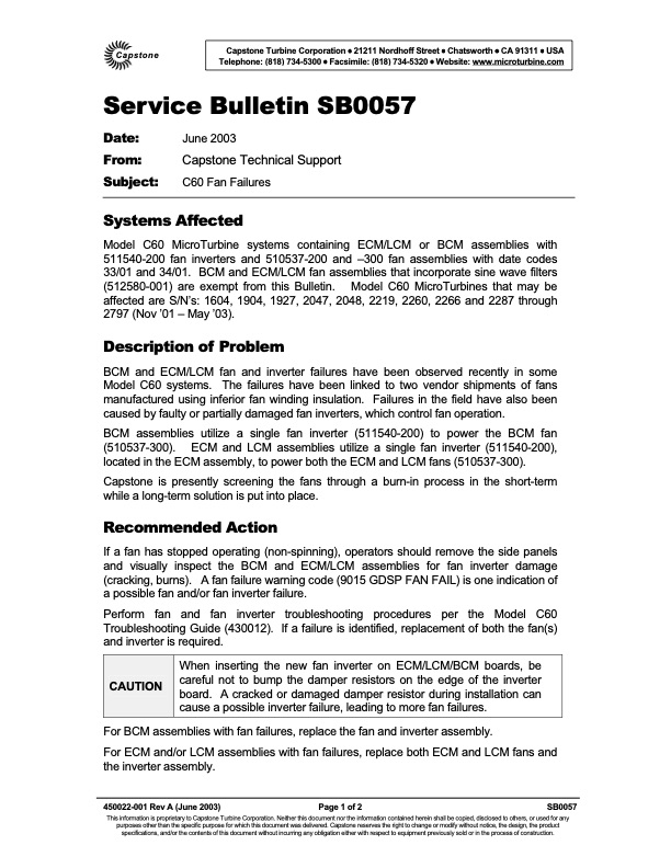 capstone-technical-support-c60-fan-failures-001