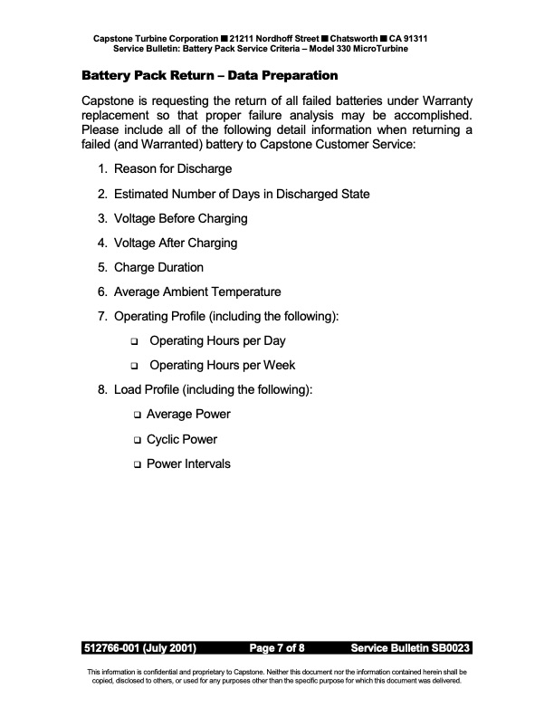 stand-alone-battery-pack-service-criteria-capstone-model-330-007