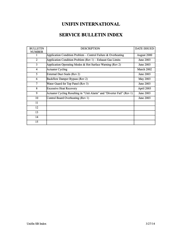 unifin-international-service-bulletin-index-001