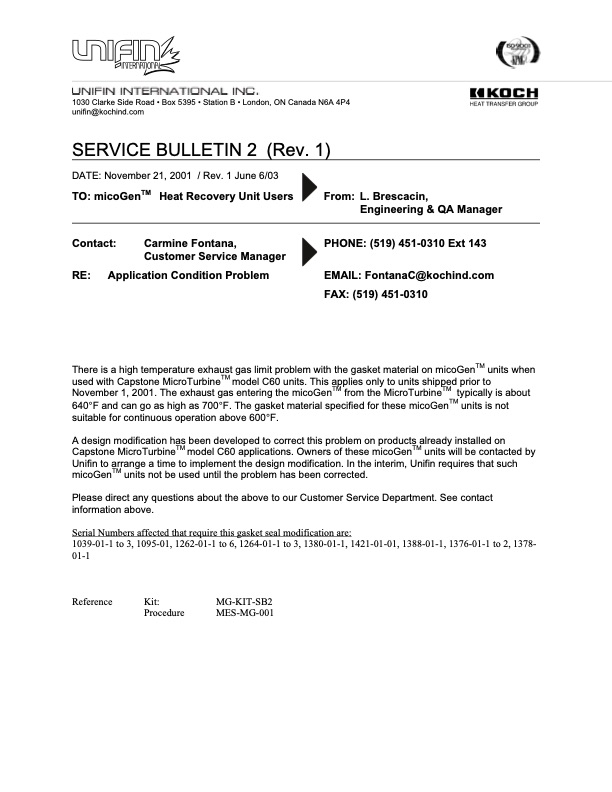 unigin-service-bulletin-2-heat-recovery-unit-users-001